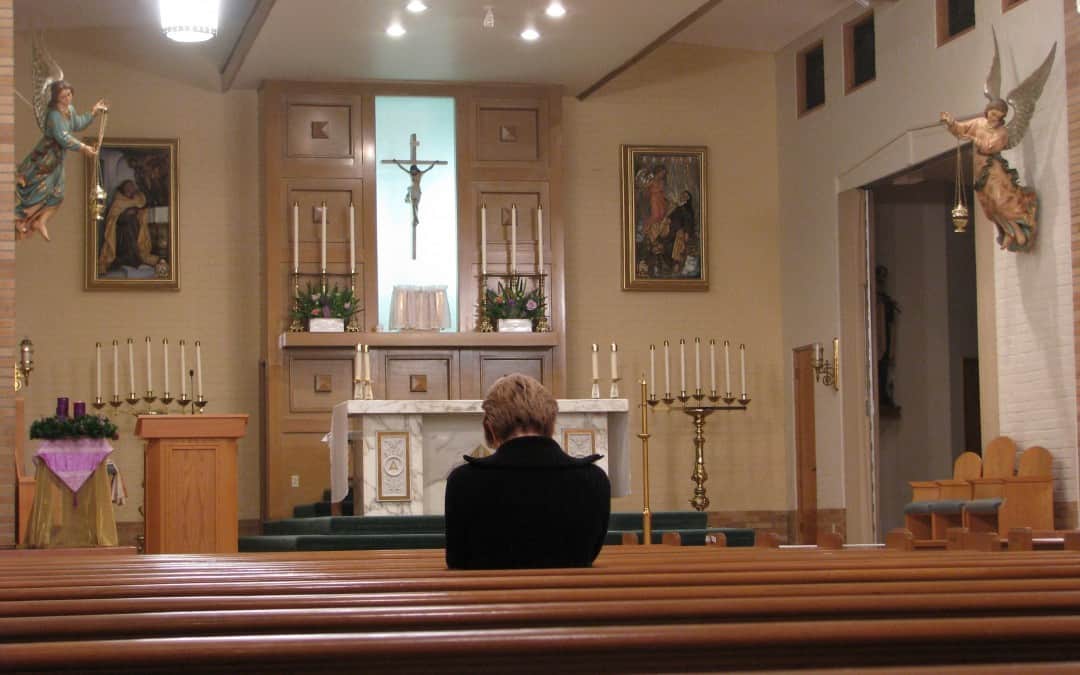 Praying in the Chapel