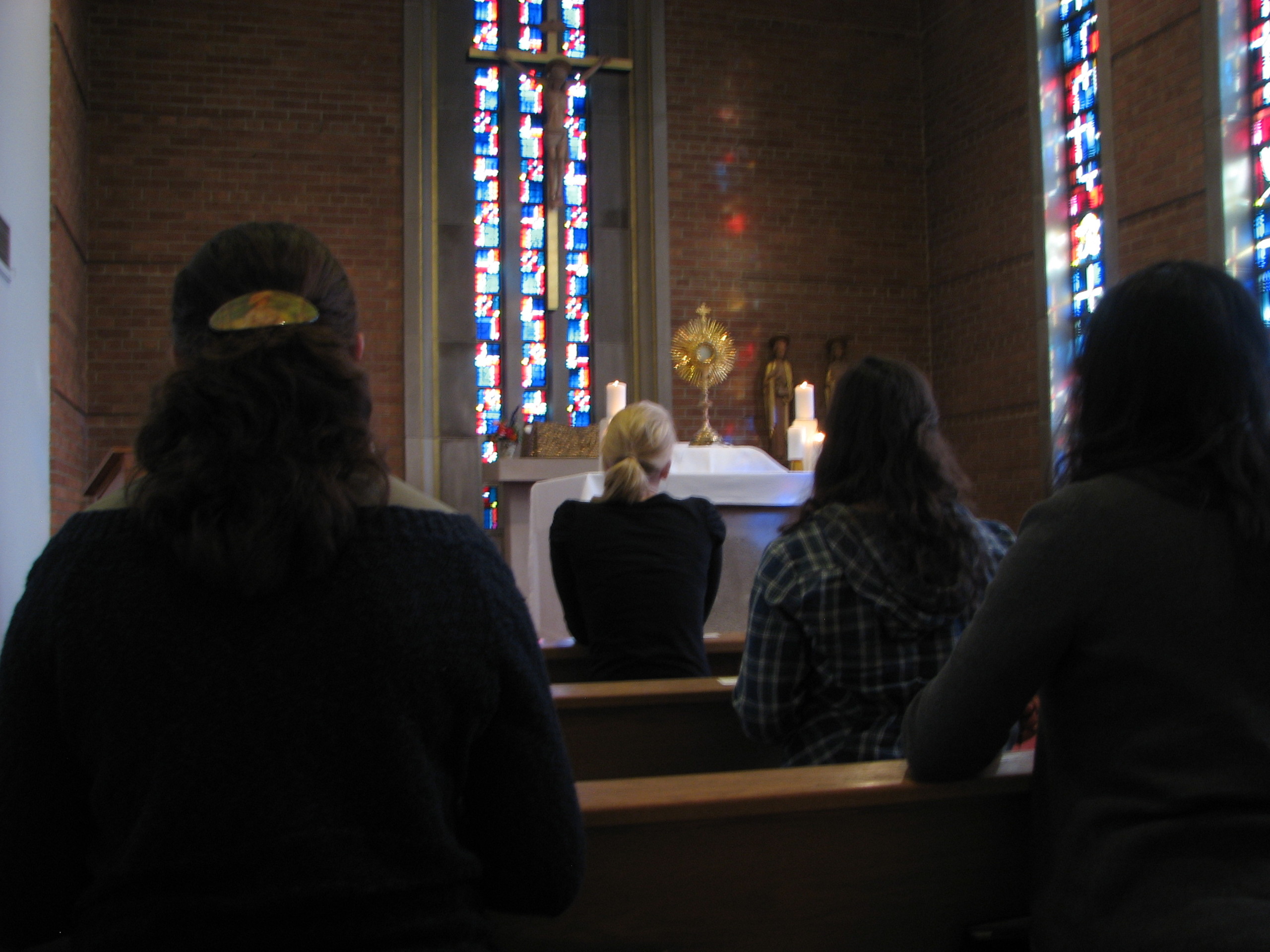Young Women in Adoration