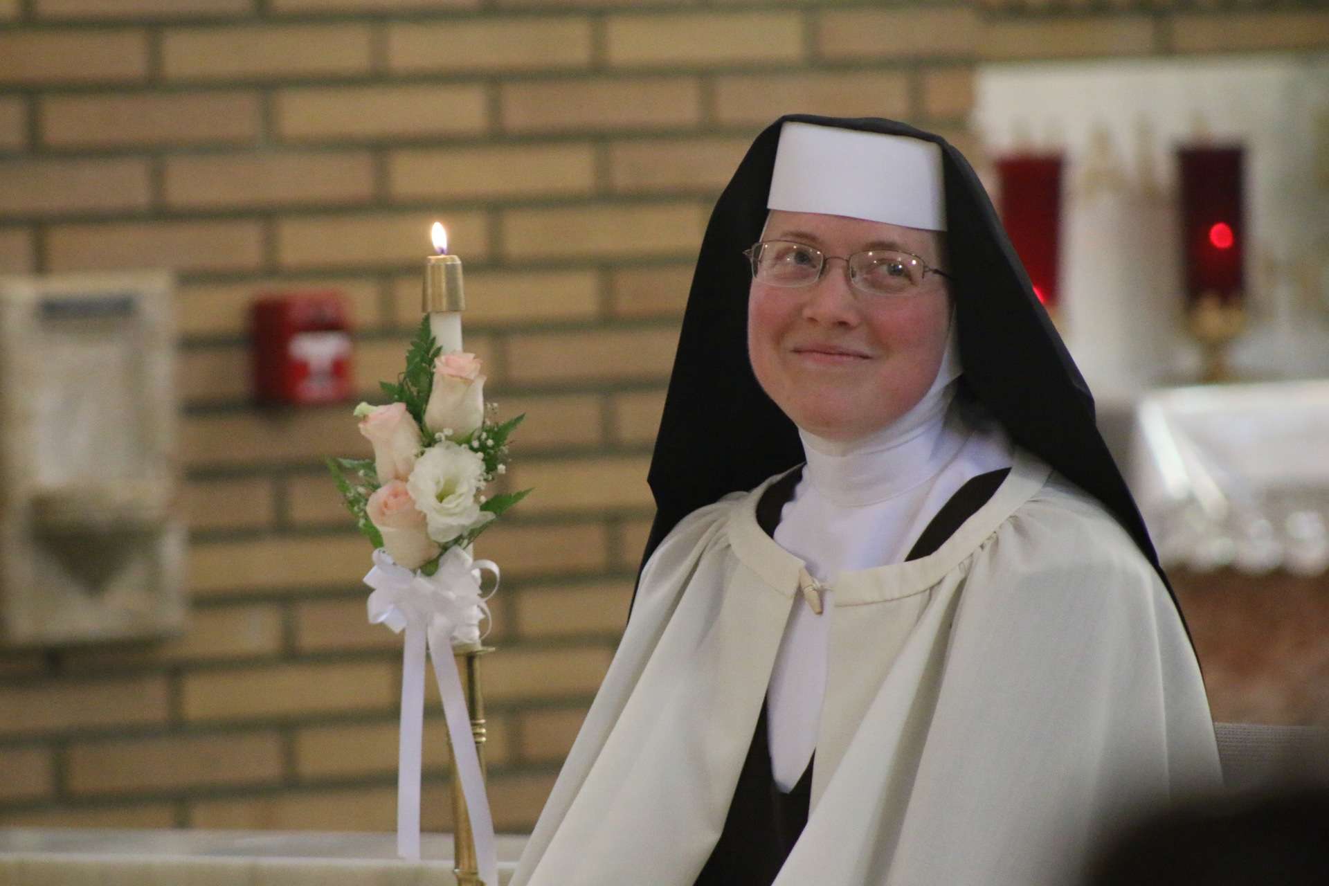 Photo of Sister Teresa at final professions