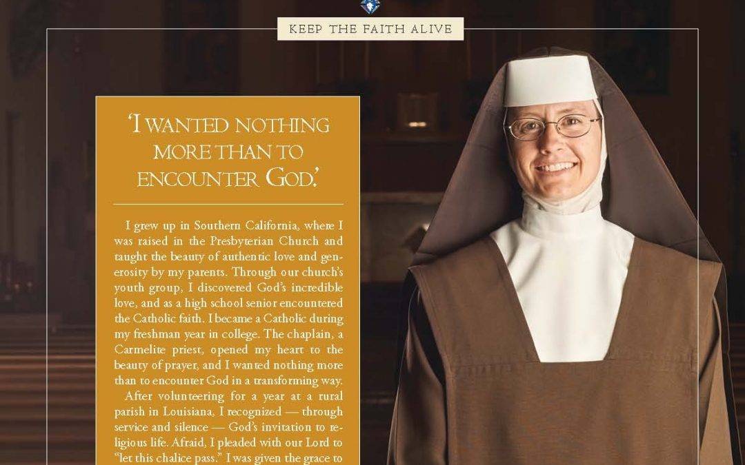 From Columbia Magazine | “I Wanted Nothing More Than to Encounter God”