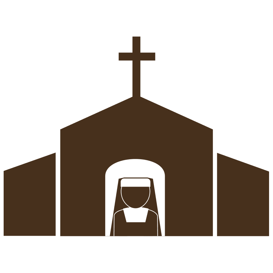 Sister in church Icon