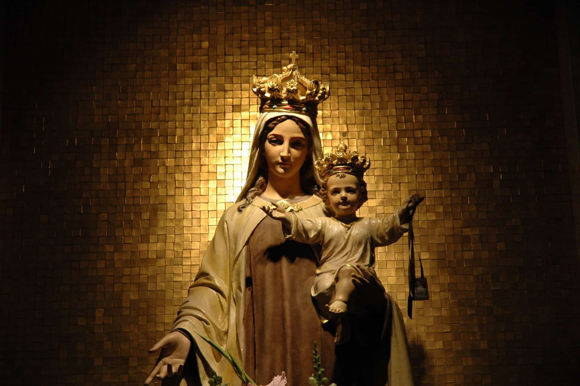 Our Lady of Mt Carmel and Infant Jesus